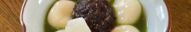 抹茶ぜんざい